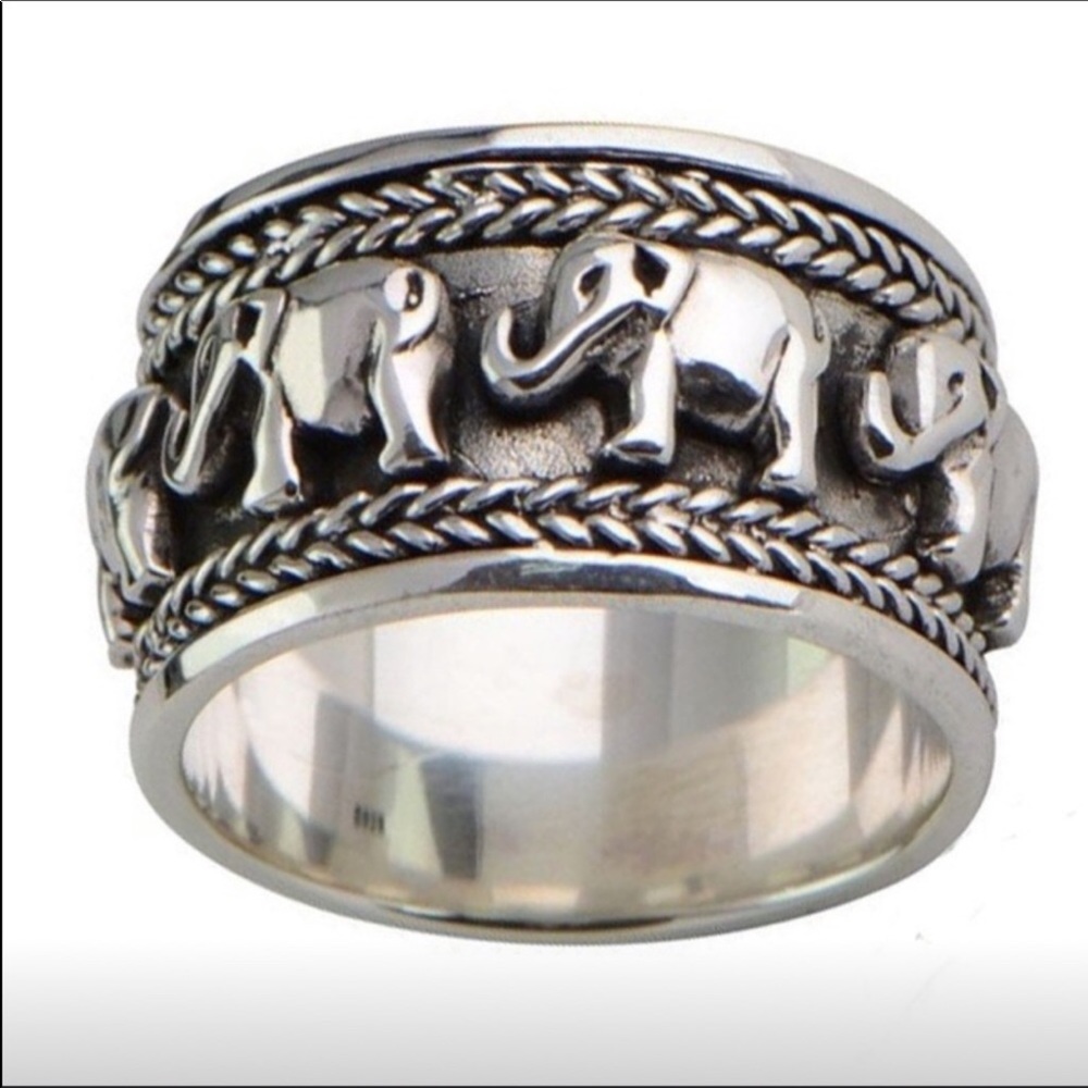 ANTIQUE ELEPHANT 🐘 RING - Picture 3 of 6